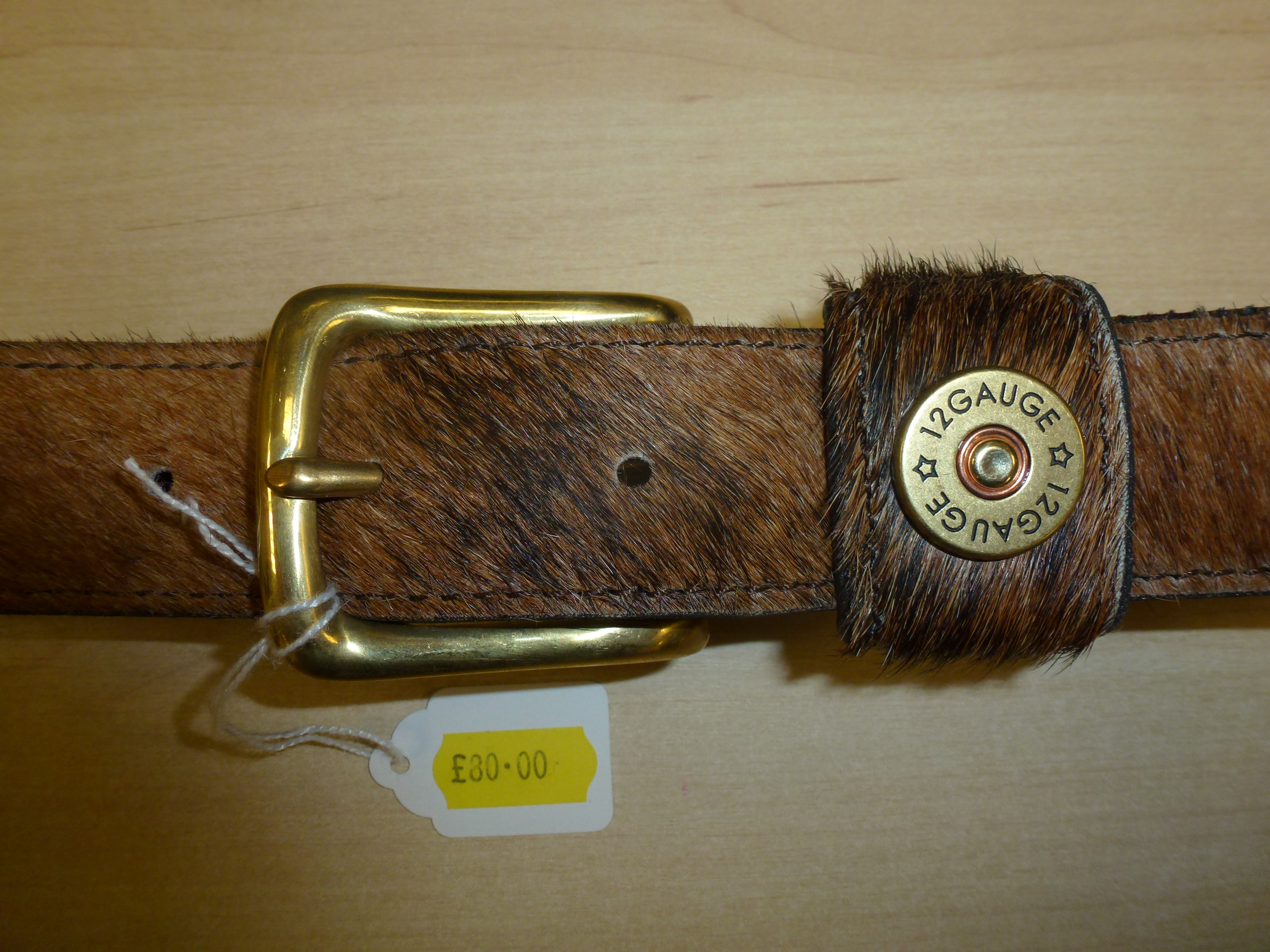 Northallerton Shooting South African Cattle Hide Belts