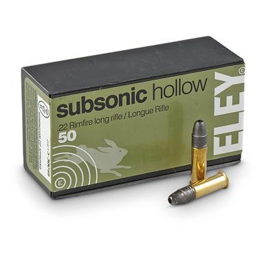 ELEY subsonic hollow point 38g