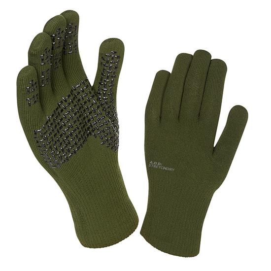 Sealskinz ultra grip glove - Olive green