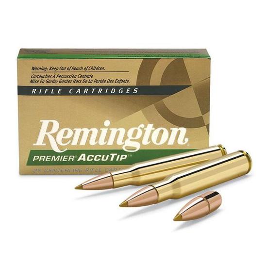 Remington .22-250 50gr Accutip  Boat Tail 